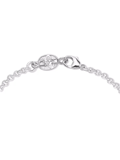 Dower & Hall Chain-link Pendant Necklace In Silver