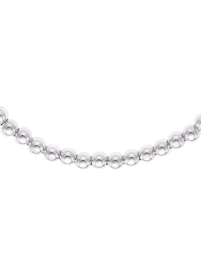Dower & Hall Black Misanga Silver Bracelet In Silber
