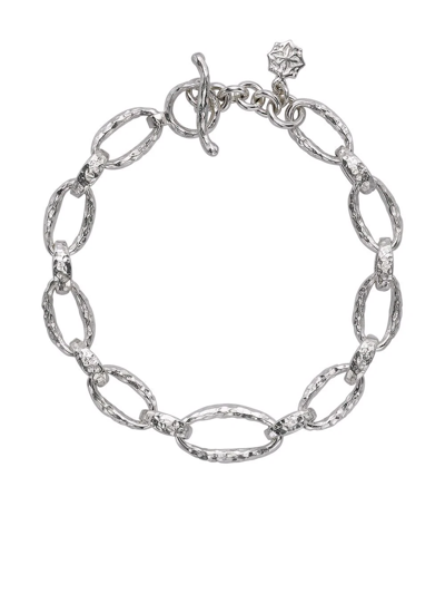 Shop Dower & Hall Chain-link Bracelet In Silber