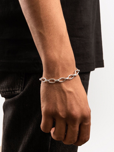 Shop Dower & Hall Chain-link Bracelet In Silber