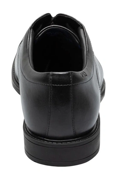 Nunn Bush Baxter Mens Solid Leather Oxfords In Black