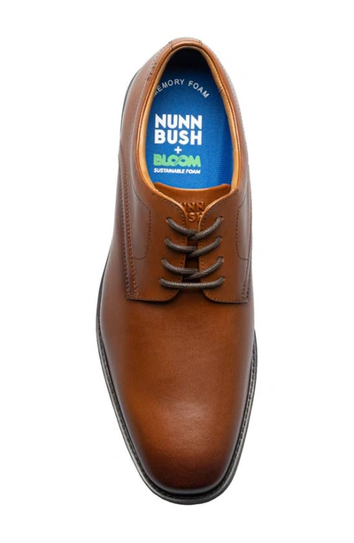 Nunn Bush Baxter Plain Toe Oxford In Cognac