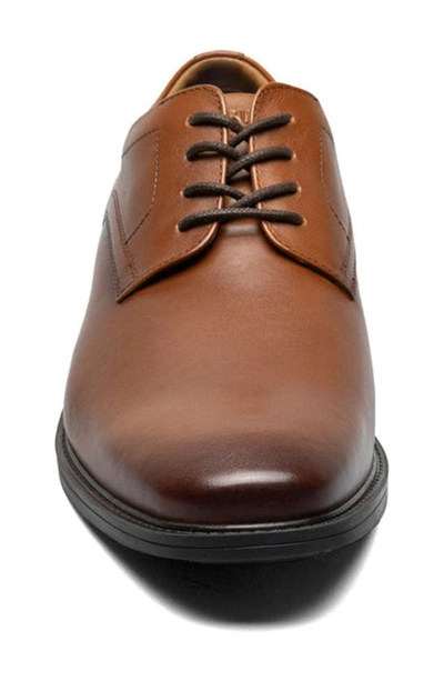 Nunn Bush Baxter Plain Toe Oxford In Cognac