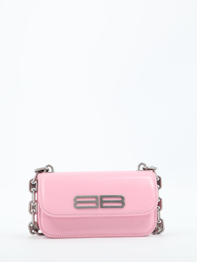 Shop Balenciaga Pink Gossip Xs Bag
