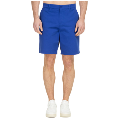 Shop Moschino Pinball Shorts In Blu