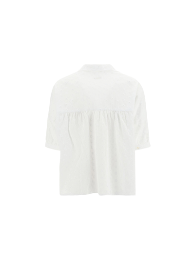 Shop Massimo Alba Ceci Shirt In Bianco