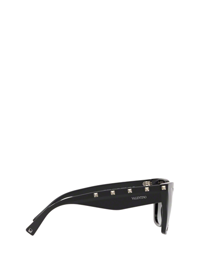 Shop Valentino Va4048 Black Sunglasses
