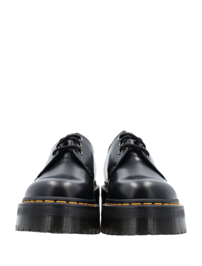 Shop Dr. Martens' 1461 Quad Platform Shoes In Black
