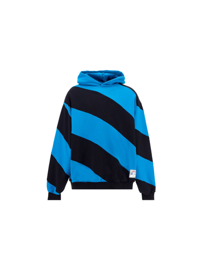 Shop Marni Men's Blue Cotton Sweatshirt