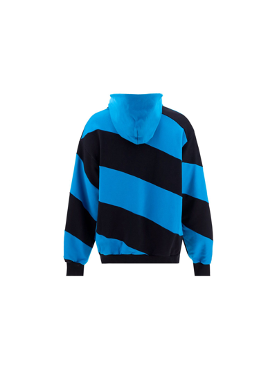 Shop Marni Men's Blue Cotton Sweatshirt