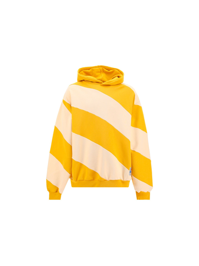 Shop Marni Men's Yellow Cotton Sweatshirt