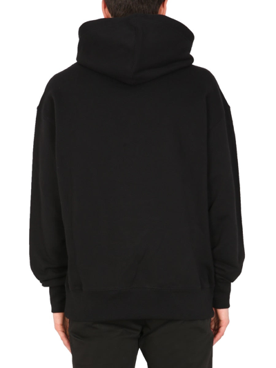 Shop Moschino "surf" Sweatshirt In Black