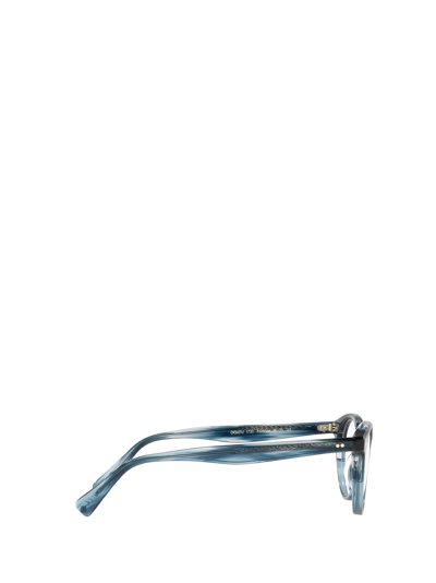 Shop Oliver Peoples Eyeglasses In Dark Blue Vsb