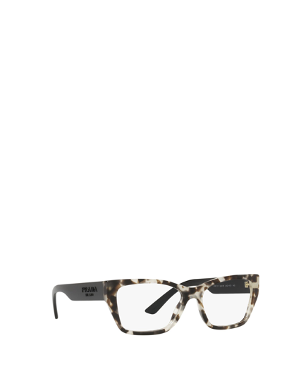 Shop Prada Eyewear Eyeglasses In Talc Tortoise