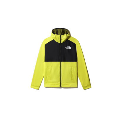 Shop The North Face Sweaters In Acid Yellow/tnf Black