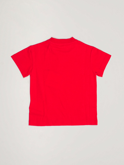 Shop Palm Angels T-shirt T-shirt In Rosso