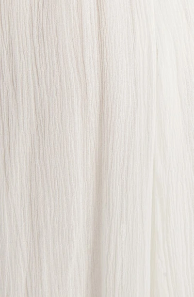 Shop Isabel Marant Amelie Tiered Ruffle Silk Chiffon Minidress In White