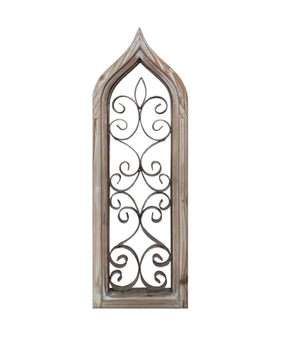 Shop Tx Usa Corporation Cathedral 29" Wall Decor In Brown