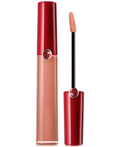 Shop Giorgio Armani Armani Beauty Lip Maestro Mediterranea Matte Liquid Lipstick In Tan (luminous Beige Peach)