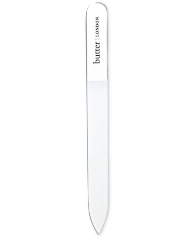 Shop Butter London Signature Glass Nail File In No Color