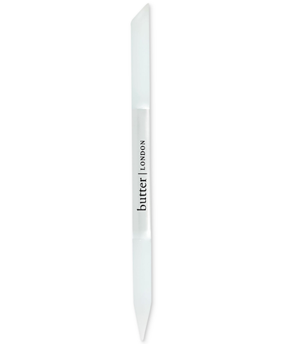 Shop Butter London Signature Glass Cuticle Pusher In No Color