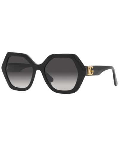 Shop Dolce & Gabbana Women's Sunglasses, Dg4406 54 In Black