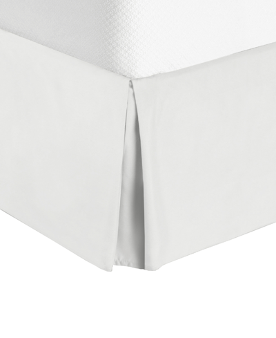 Nestl Bedding Premium 14" Tailored Drop Bedskirt, Full In White