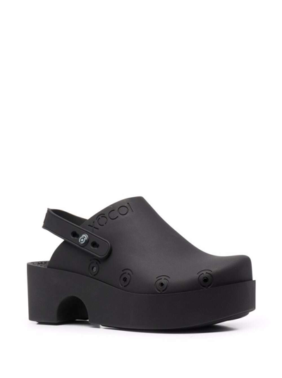 Shop Xocoi Woman's Black Recycled Rubber Clogs