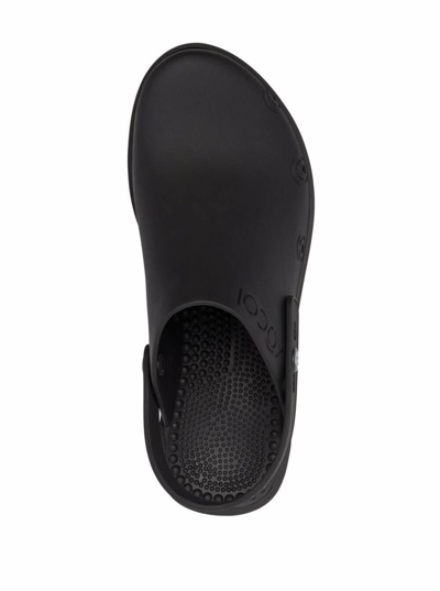 Shop Xocoi Woman's Black Recycled Rubber Clogs