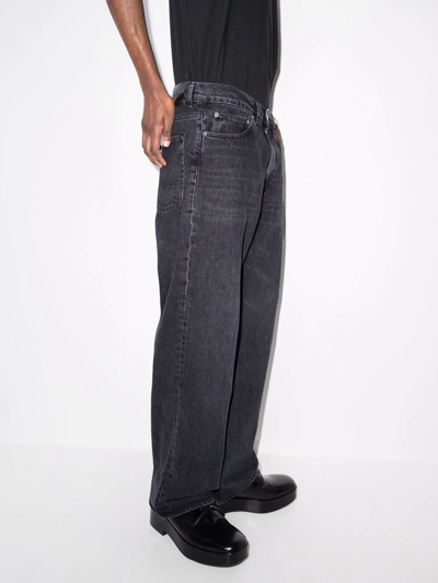 Our Legacy Straight Leg Five-pocket Trousers With Belt Loops In Grau