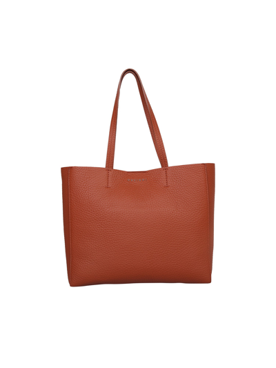 Shop Orciani Le Sac Soft Small Bag In Brown