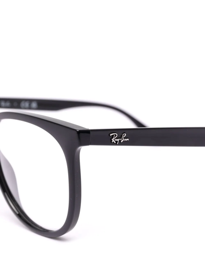 Ray Ban Rb4378 Square-frame Glasses In Schwarz