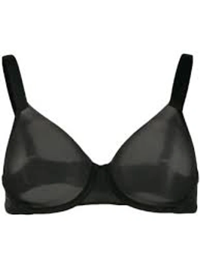 Shop Wolford Ladies Black Sheer Touch Underwired Cup Bra