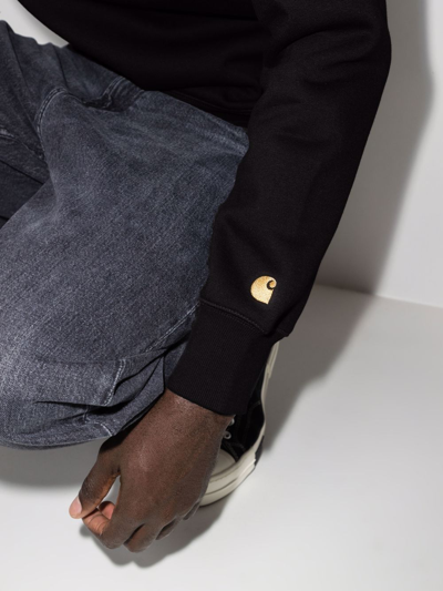 Carhartt Chase Sweat In Schwarz