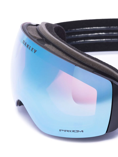 Shop Oakley Factory Pilot Mirrored Ski Goggles In Schwarz