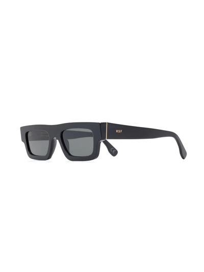 Shop Retrosuperfuture Colpo Rectangular-frame Sunglasses In Schwarz