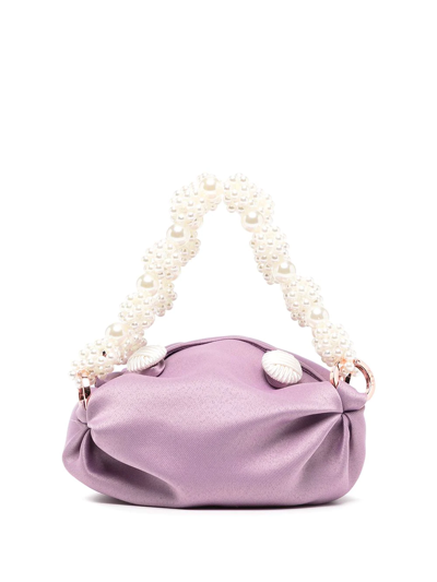 Shop 0711 Small Nino Tote Bag In Purple