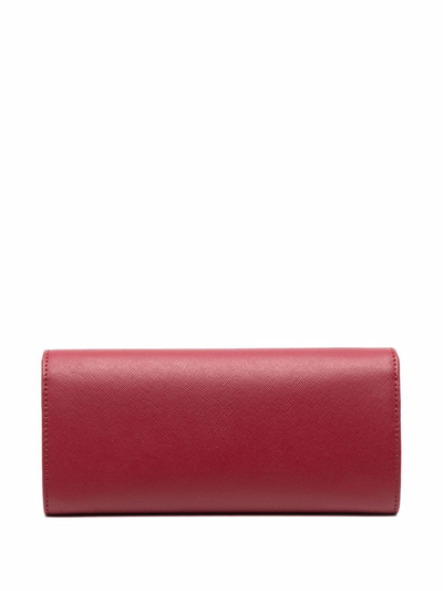 Shop Vivienne Westwood Debbie Long Leather Wallet In Rot