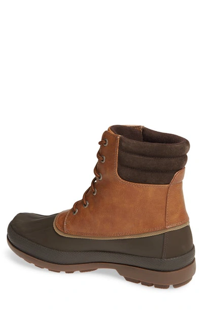 Sperry Cold Bay Duck Boot In Tan/ Brown