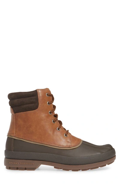 Sperry Cold Bay Duck Boot In Tan/ Brown