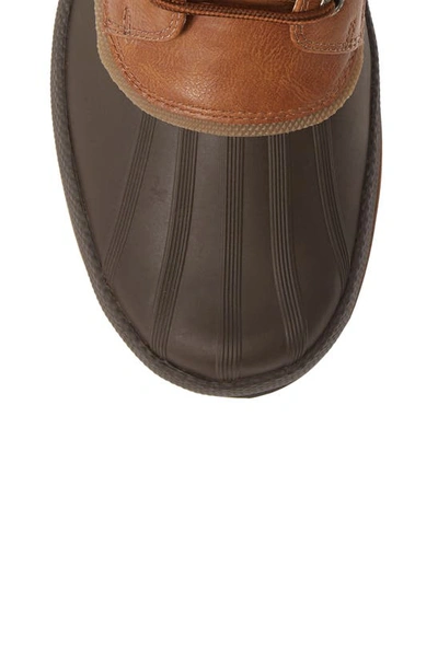 Sperry Cold Bay Duck Boot In Tan/ Brown