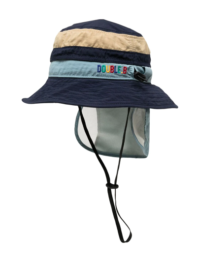 Shop Miki House Double B Bucket Hat In Blue