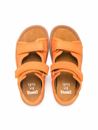 Shop Camper Bicho Touch-strap Sandals In Orange
