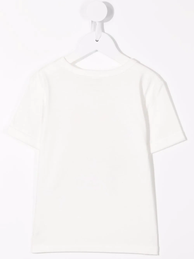 Shop Stella Mccartney Strawberry-print Cotton T-shirt In White