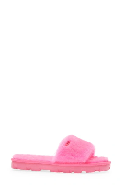 Shop Ugg Cozette Genuine Shearling Slipper In Taffy Pink