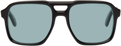 Shop Cutler And Gross Black 1394 Aviator Sunglasses