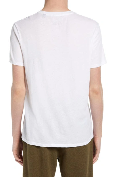 Shop Atm Anthony Thomas Melillo Slim Fit T-shirt In White