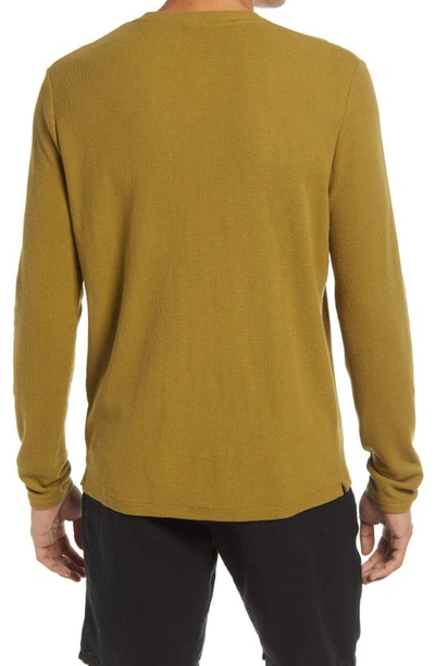 Shop Nn07 Clive 3323 Slim Fit Long Sleeve T-shirt In Olive Green