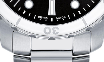 Shop Movado Series 800 Automatic Bracelet Watch, 42mm In Black