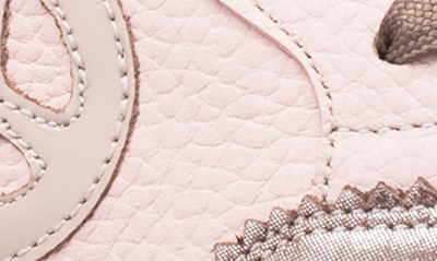 Elephantito All American Sneaker In Textured Pink